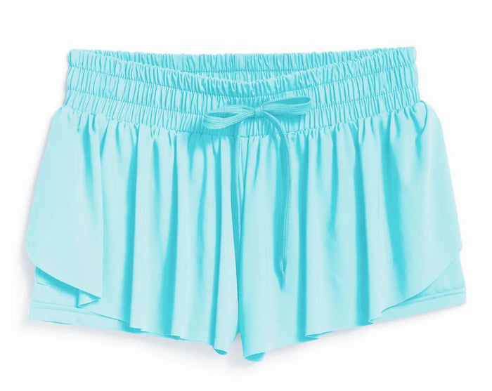 Flyaway Short, Aqua