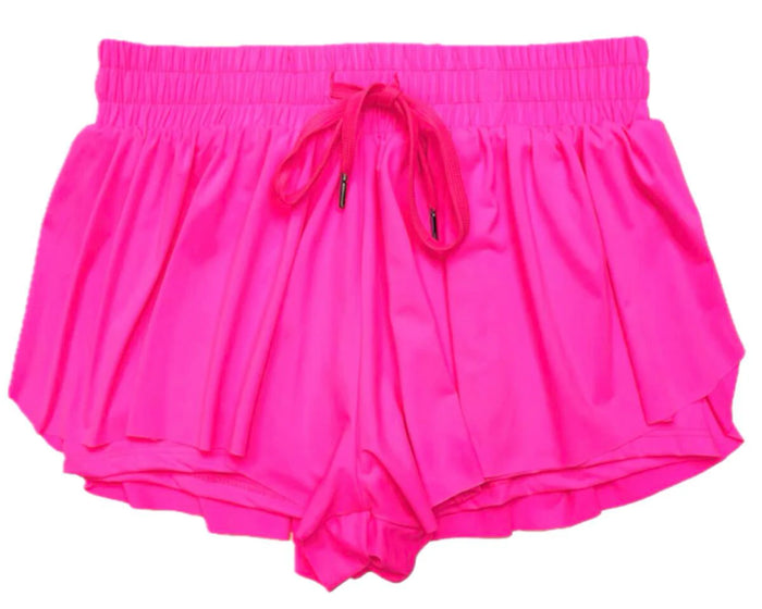 Flyaway Short, Hot Pink