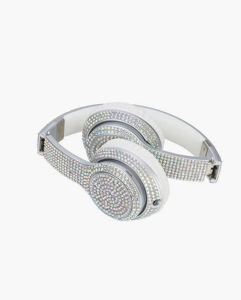 Bluetooth Headphones Iridescent Bling Edition