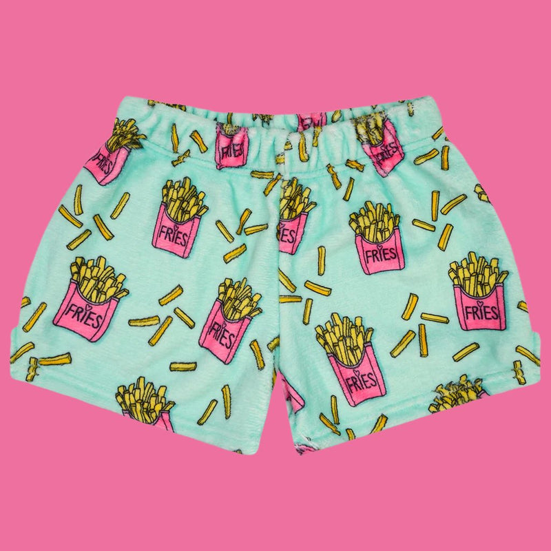 I Heart Fries Plush Shorts