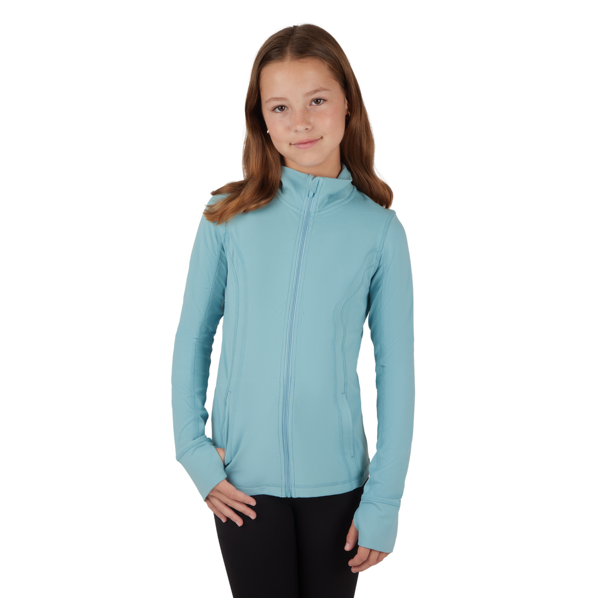 Full Zip Jacket with Back Yoke