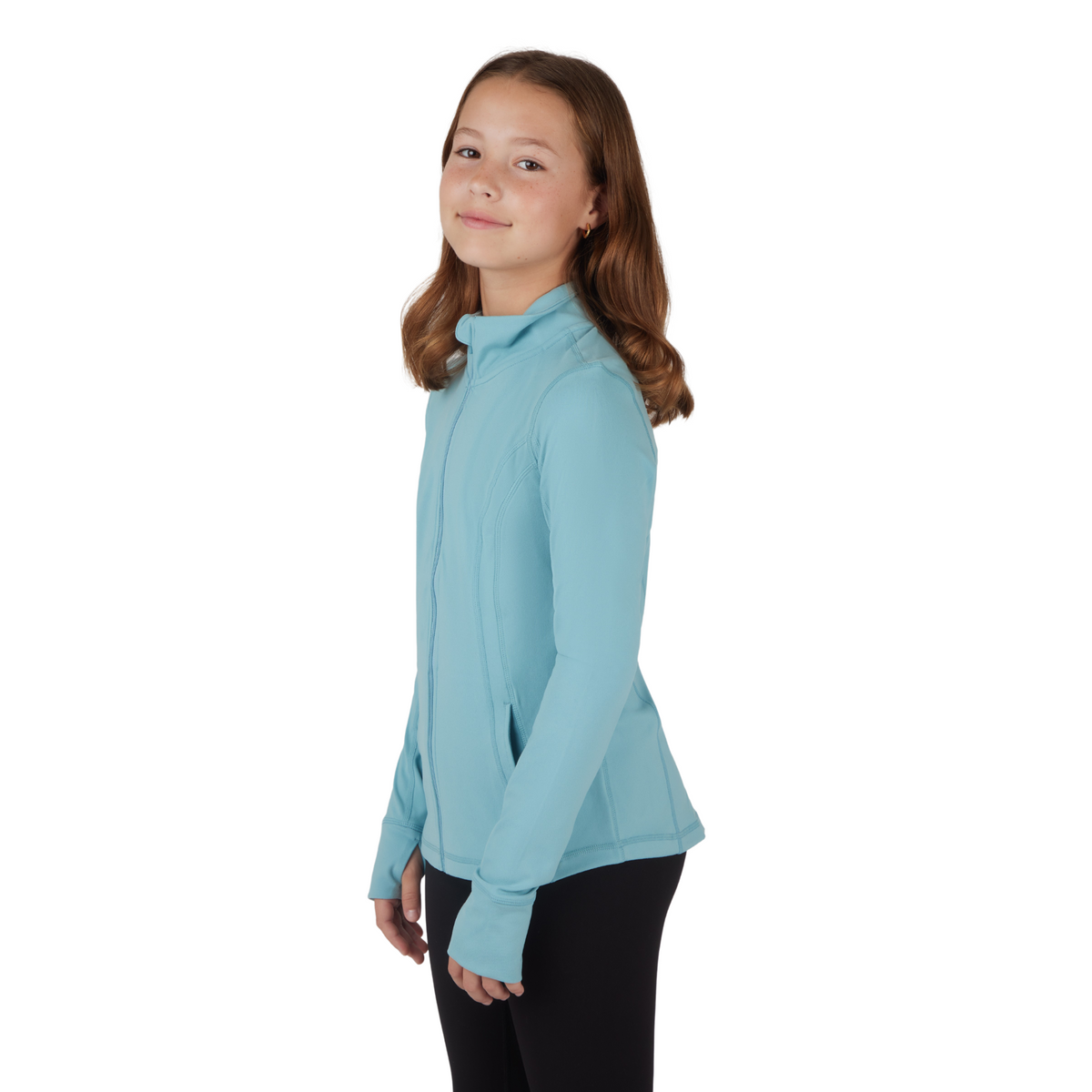 Full Zip Jacket with Back Yoke