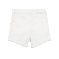 Lucy High Rise Shorts: Cut Off