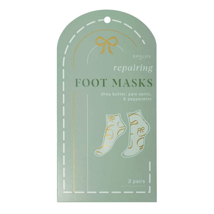 Foot Mask With Palo Santo & Peppermint