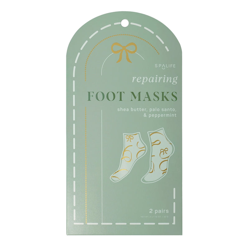 Foot Mask With Palo Santo & Peppermint