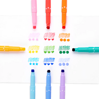 Confetti Stamp Double Ended Markers