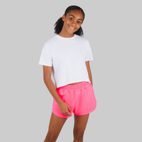 Girls Super Soft Boxy Scuba Short