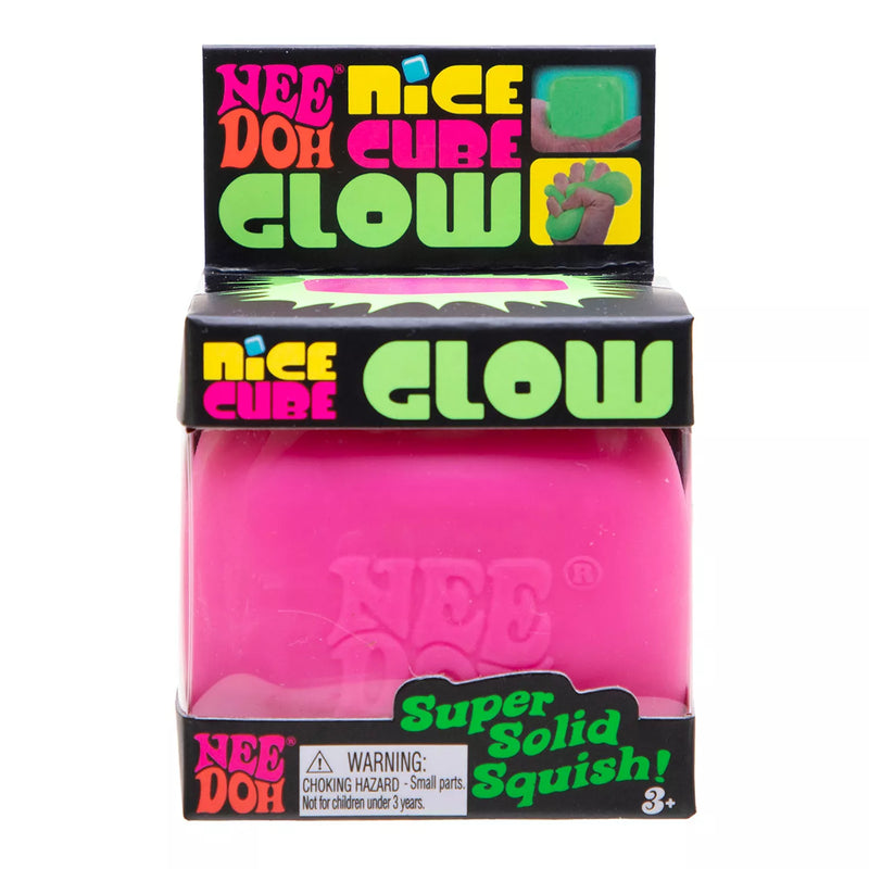 Nee Doh Glow Nice Cube
