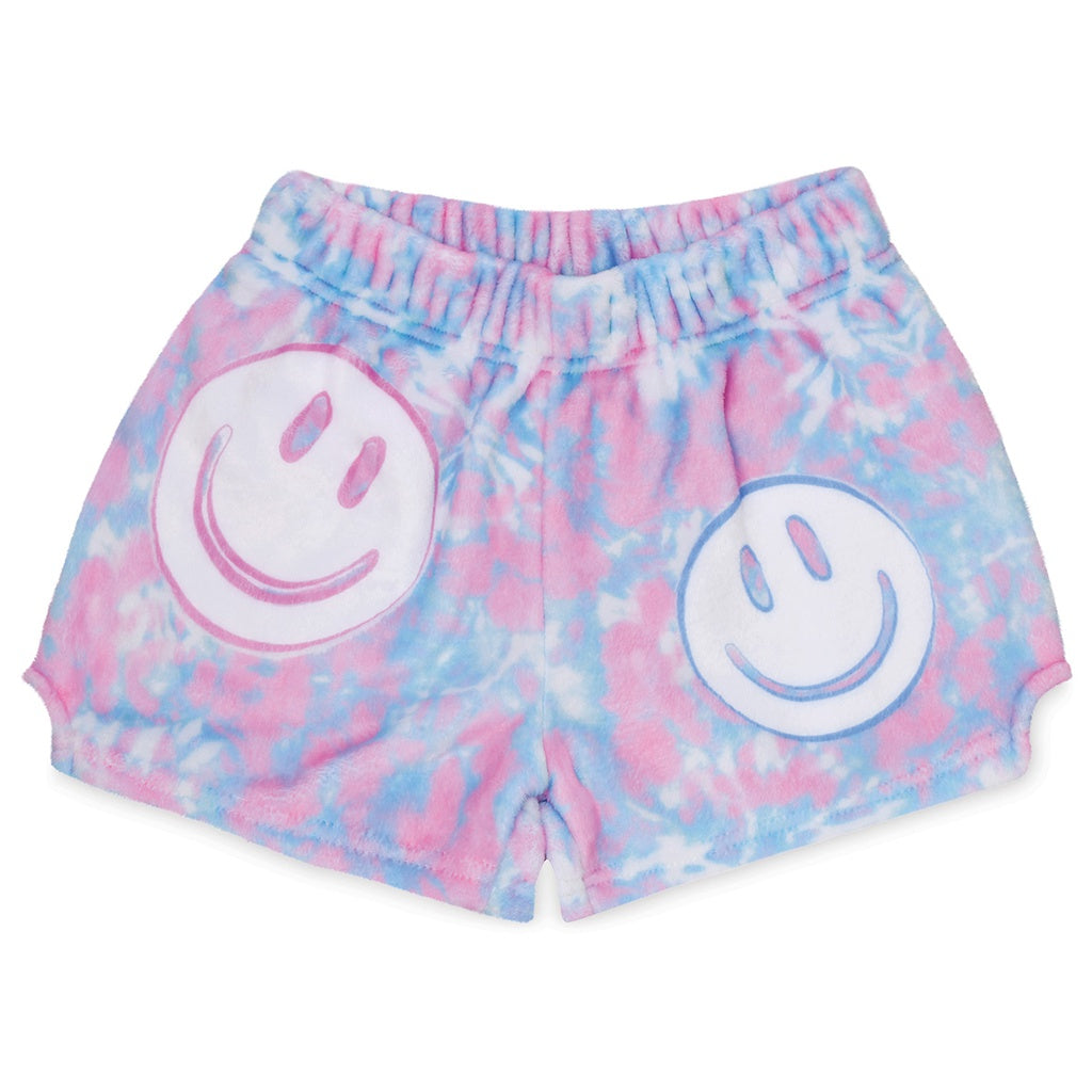 Tie Dye Smiles Plush Short