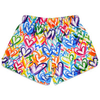 Corey Paige Hearts Plush Short