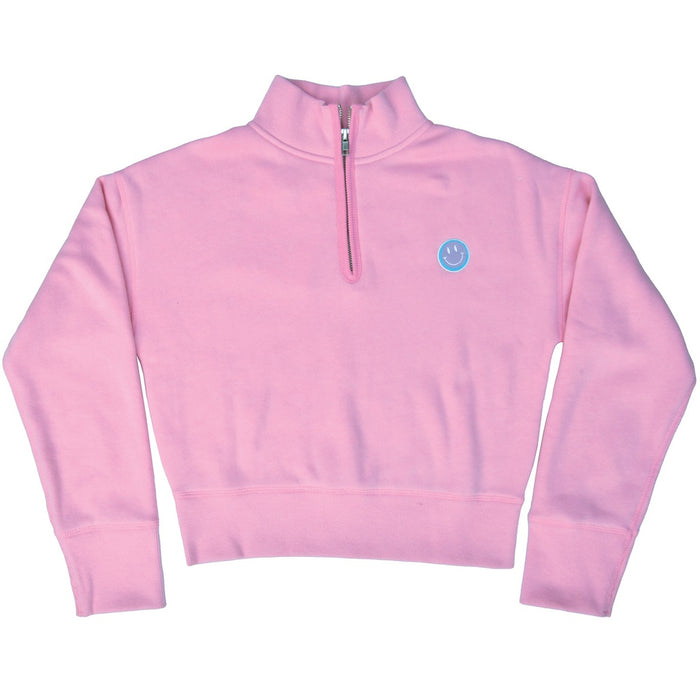 Smile 1/4 Zip Sweatshirt