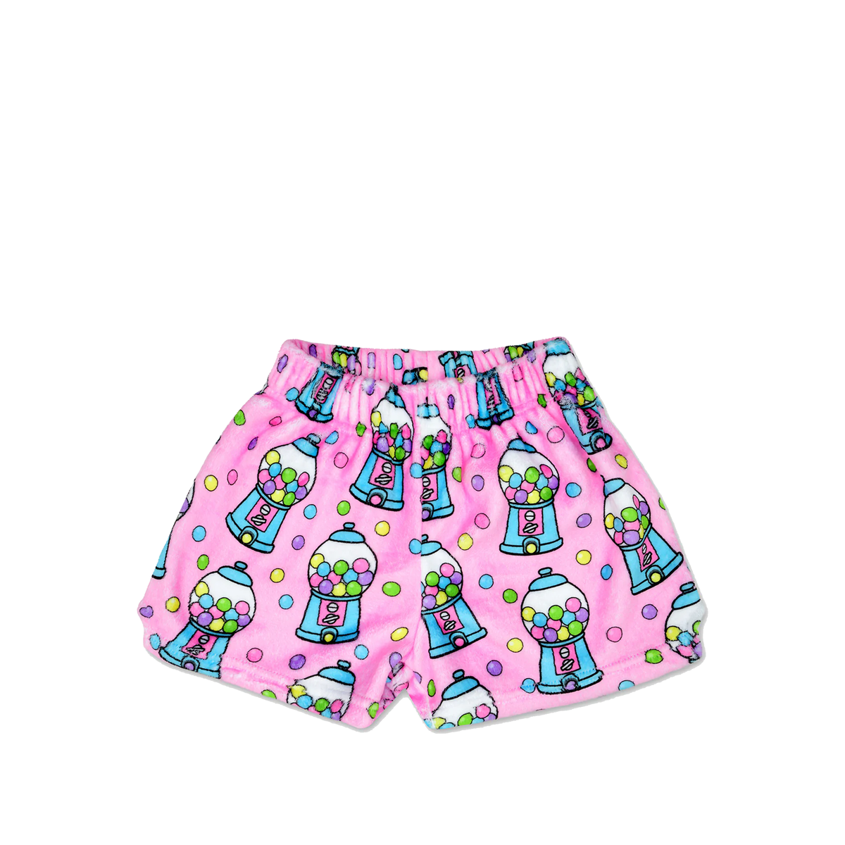 Bubble Gum Fun Plush Shorts