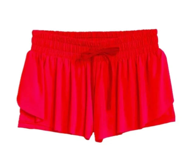 Flyaway Short, Red