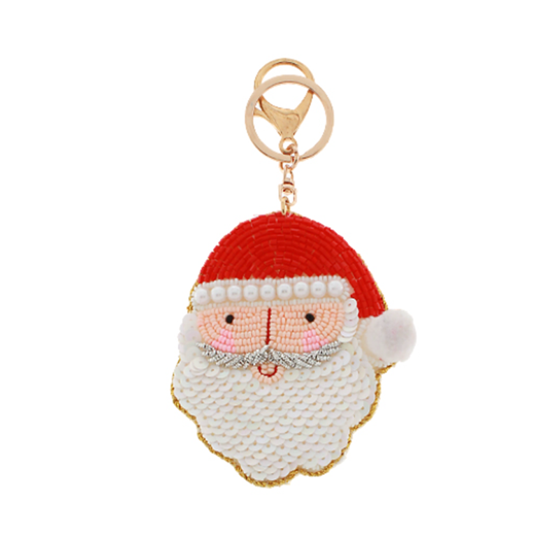 Christmas Santa Key Chain