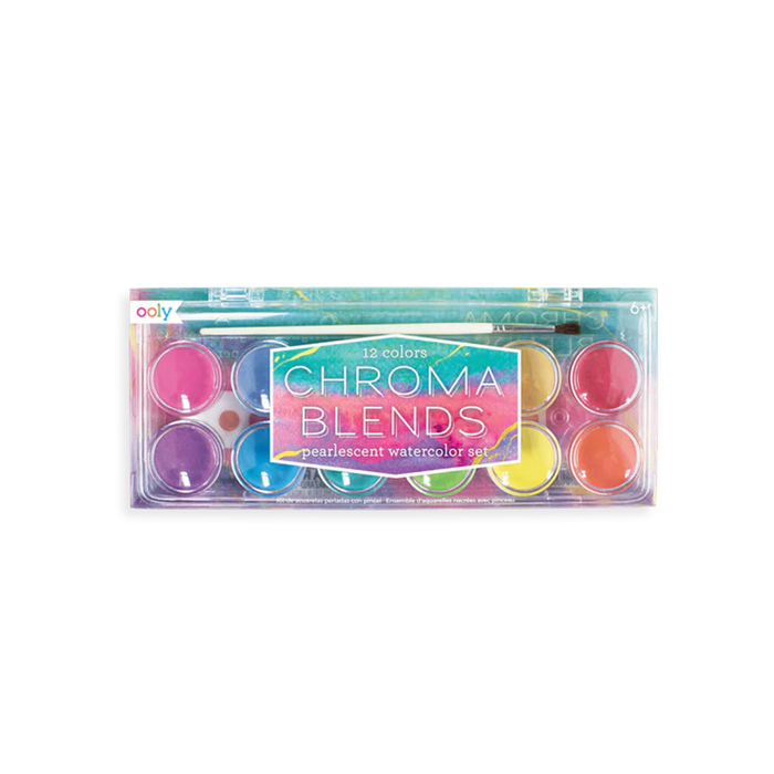 Chroma Blends Pearlescent Watercolor Paint Set