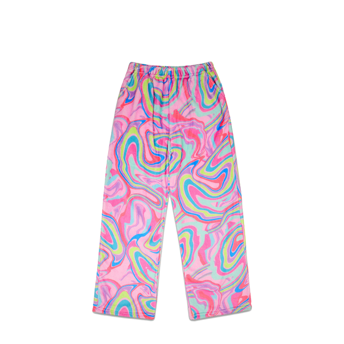 Color Swirl Plush Pant