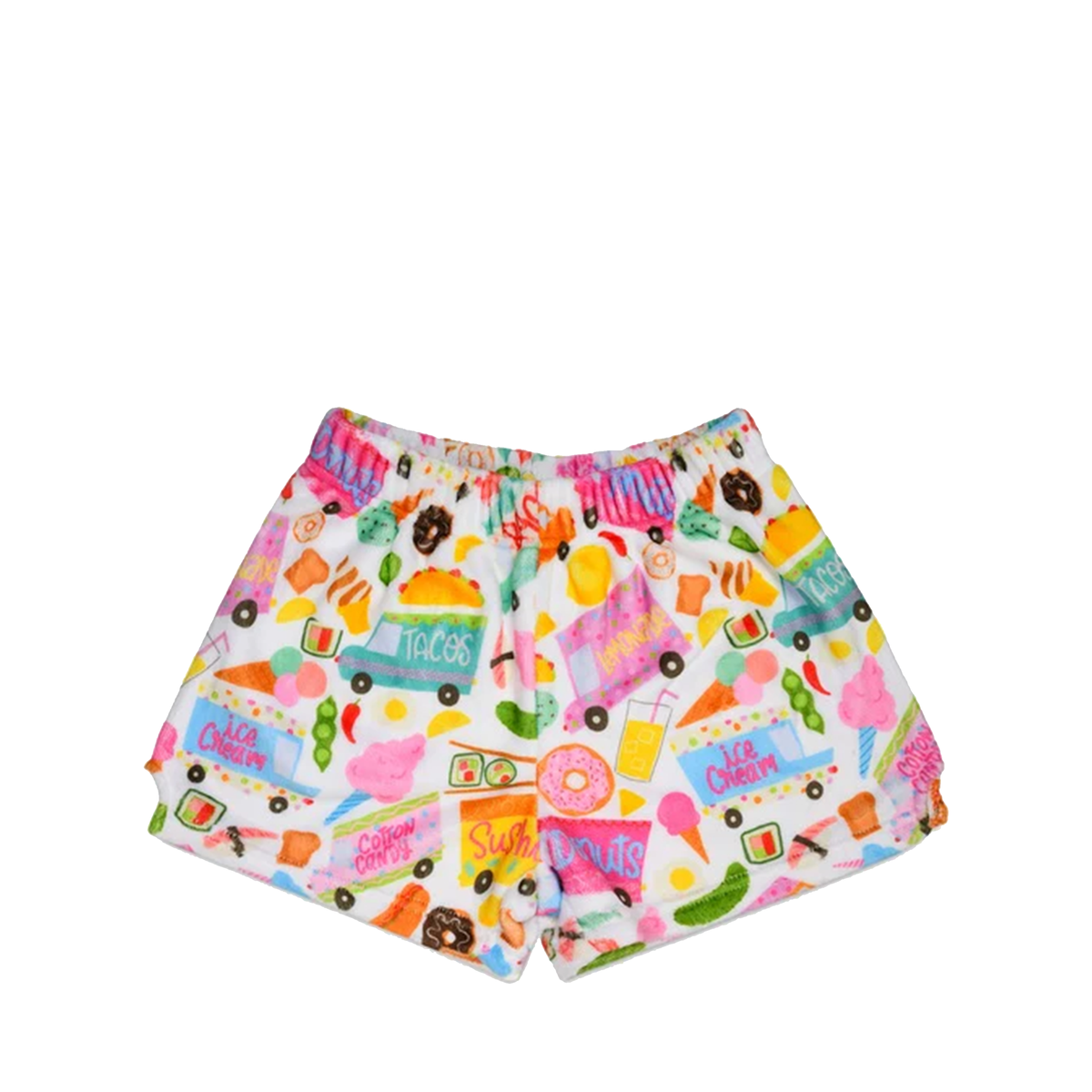 Food Truck Fun Plush Shorts