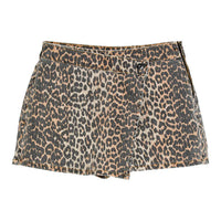 Leopard Print Skort