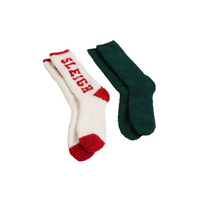 Sleigh Socks - 2 Pack