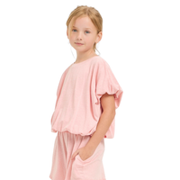 Cotton Slub Bubble Top