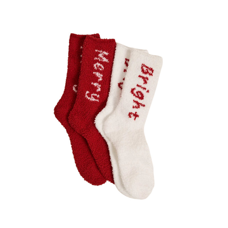 Bright & Merry Socks - 2 Pack