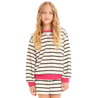 Stripe French Terry Sweatshirt