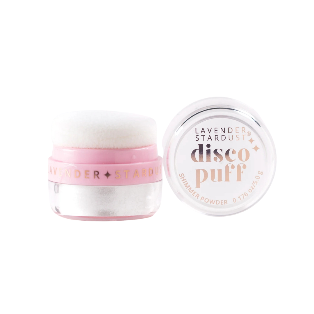 Disco Puff Shimmer Powder - Angel