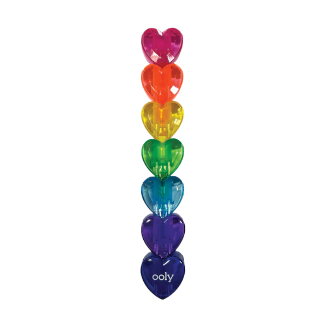 Heart Stacks: Stacking Highlighters