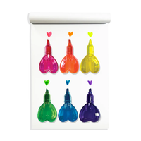 Heart Stacks: Stacking Highlighters
