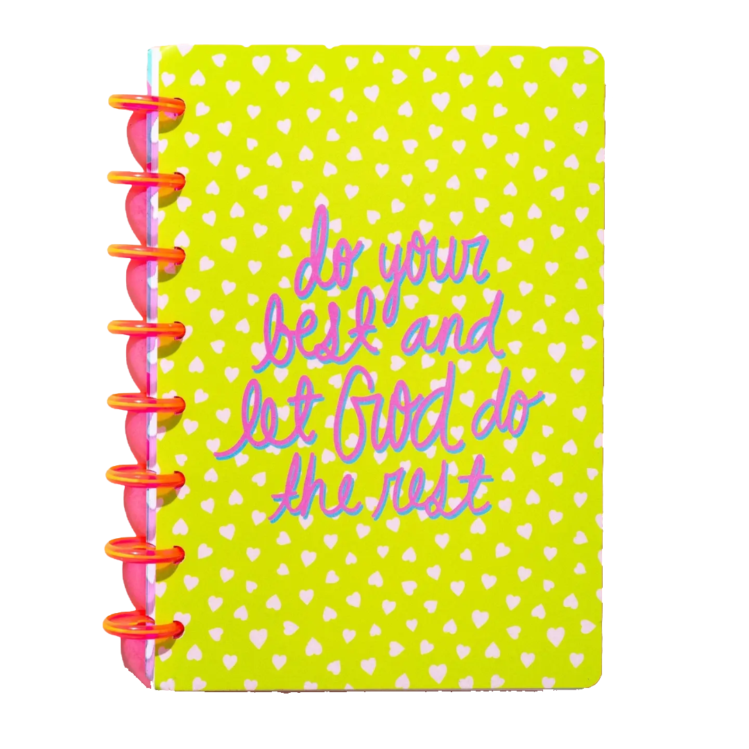 Disc Bound Notebook - Do Your Best (200pg)