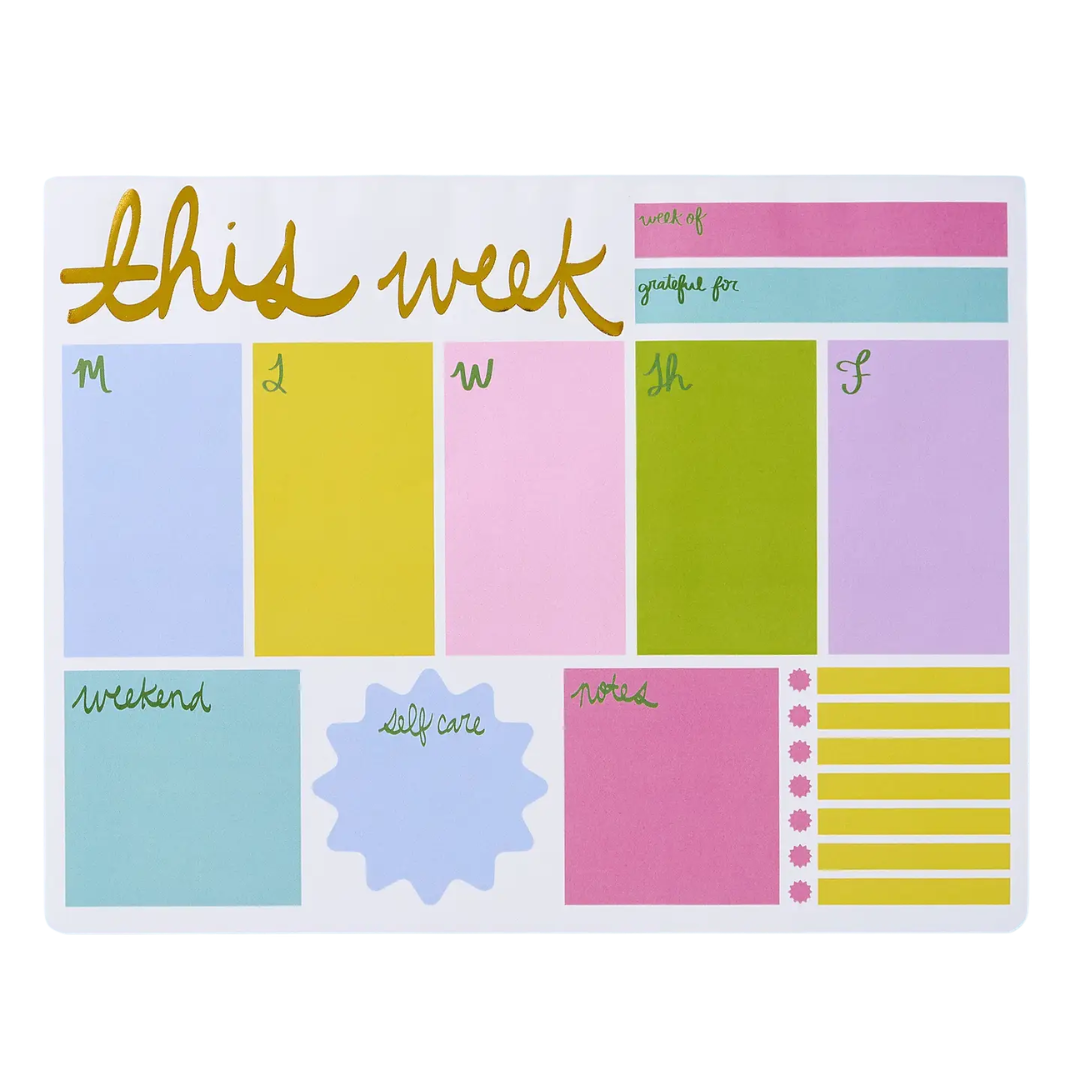 Weekly Planner - This Week