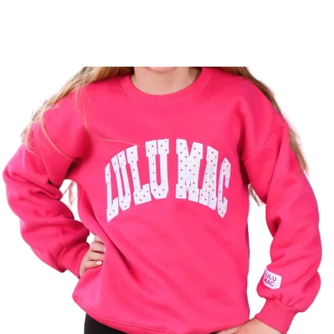 Lulu Mac Polka Dot Sweatshirt