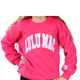 Hot Pink/White Polka Dot