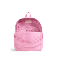 Kane Double Pocket Nylon Backpack - Pink