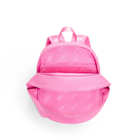 Kane Double Pocket Nylon Backpack - Pink