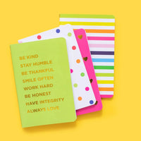 Mini Notebook Set - Everyday Assortment - 4 Piece Set