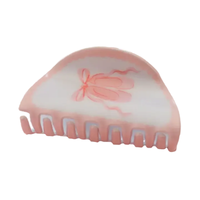 Pink Ballet Slippers Claw Hair Clip