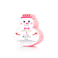 White Rose Snowman Holiday Buffer Christmas Stocking Gift