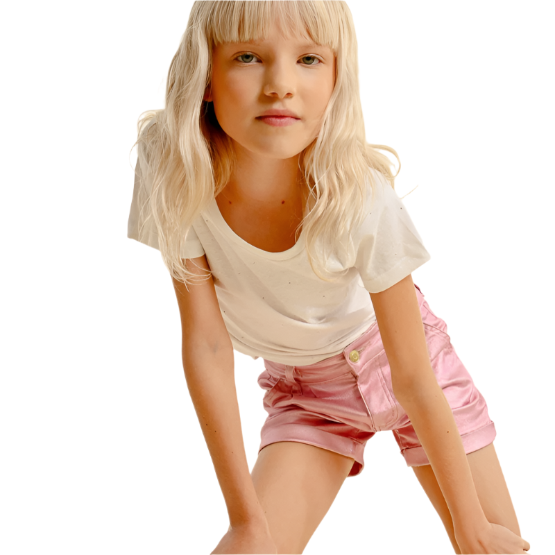 Girls Knitted Tee
