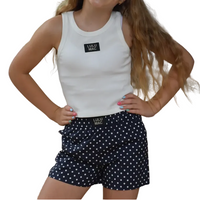 Lulu Mac Mini Polka Dot Shorts