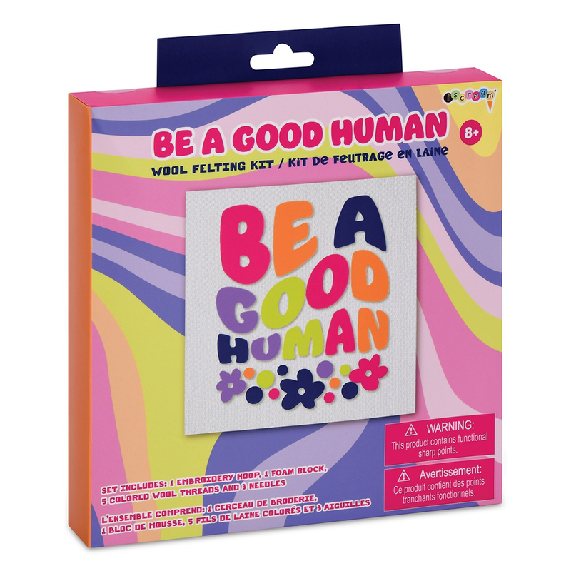 Be A Good Human Wool Felting Kit