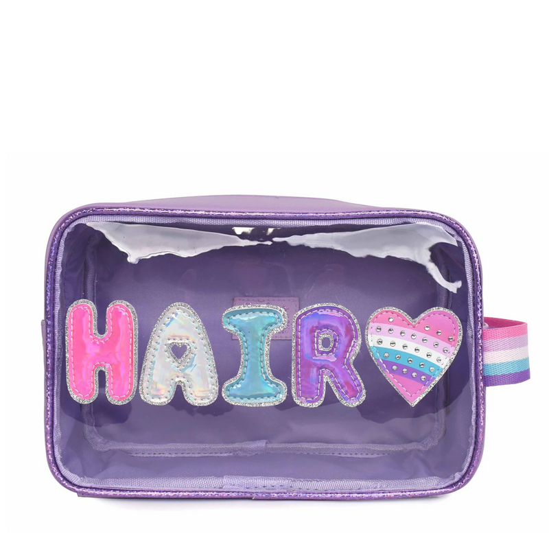 Hair Clear Pouch - Orchid