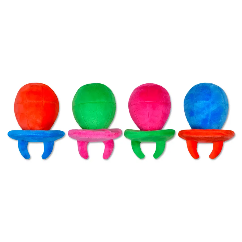 Ring Pop Cherry Scented Packaging Fleece Plush