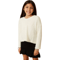 Mohair V Neck Sweater Top