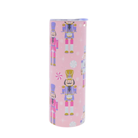 Whimsy Nutcracker 20 Oz. Skinny Tumbler