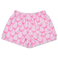 Sweet Trellis Bow Plush Shorts