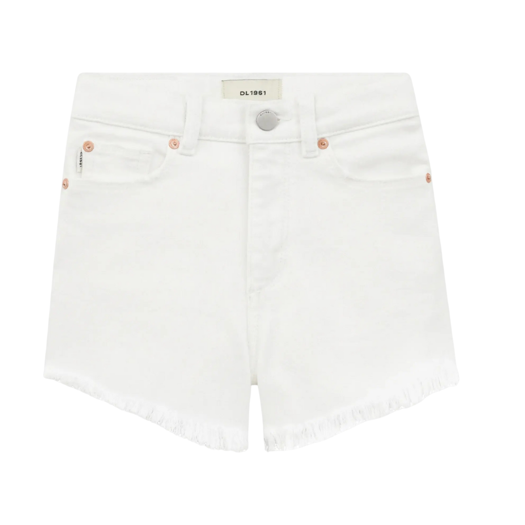 Lucy High Rise Shorts: Cut Off