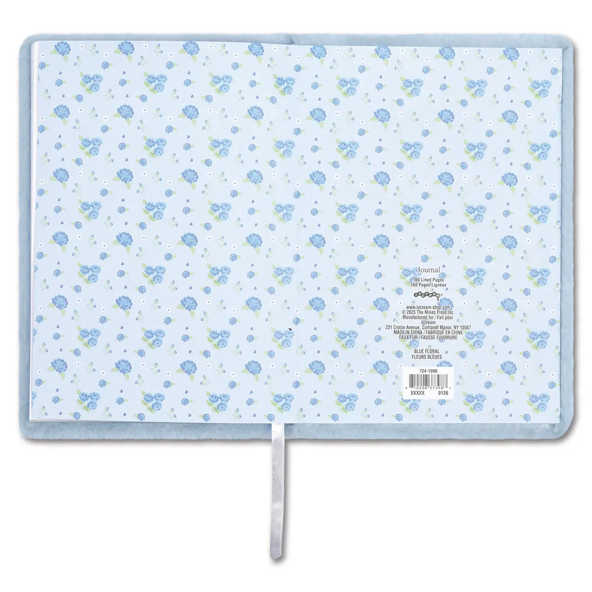 Blue Ditsy Floral Journal