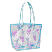 Spring Bows Clear Tote