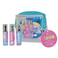 Tie Dye Mini Lip Glosses in Pouch